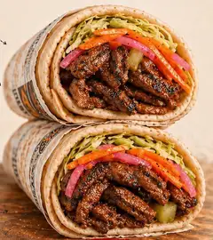 Fish Wrap with Fries