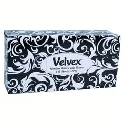 VELVEX Premium Facial Tissues 80 Sheets