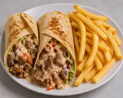 Chicken Shawarma With Fries