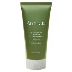Arencia Green Tea + LHA Deep pore rice Cake Cleanser